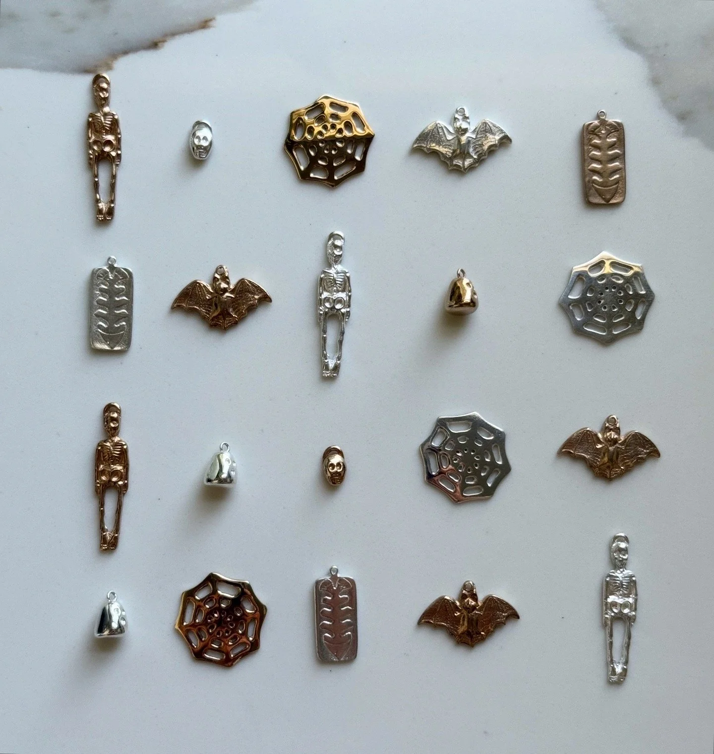 spooky series charms