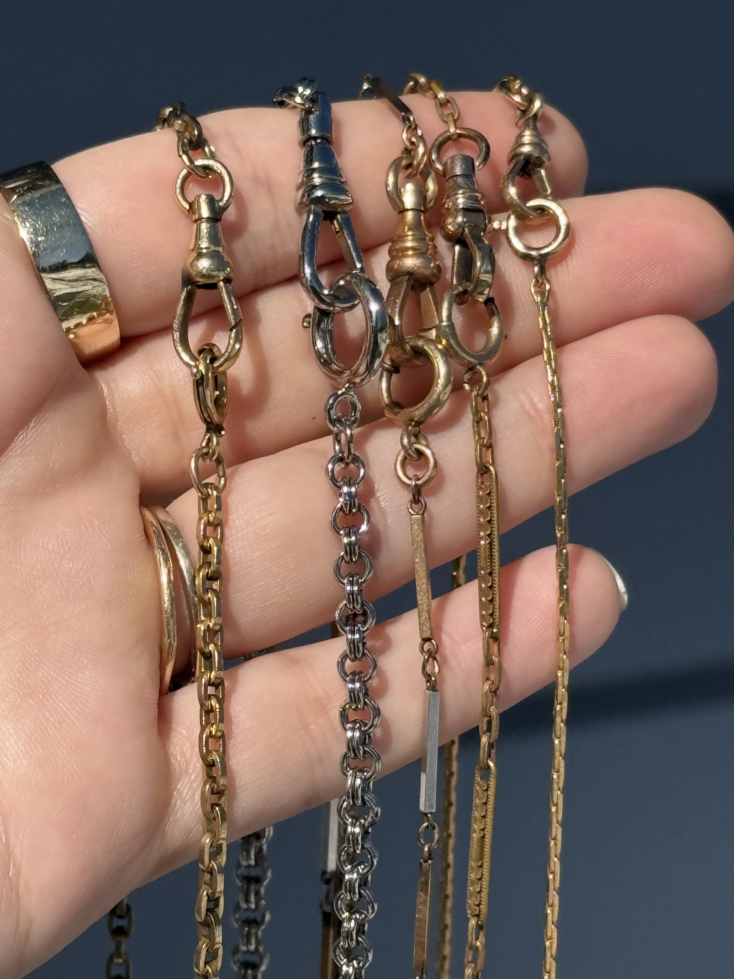 vintage series 22 watch chains