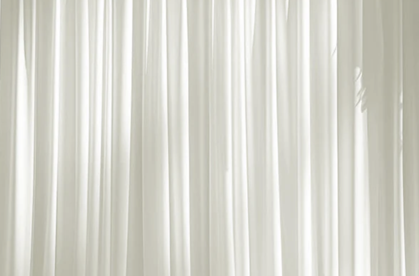 Flowy Ivory Drapes