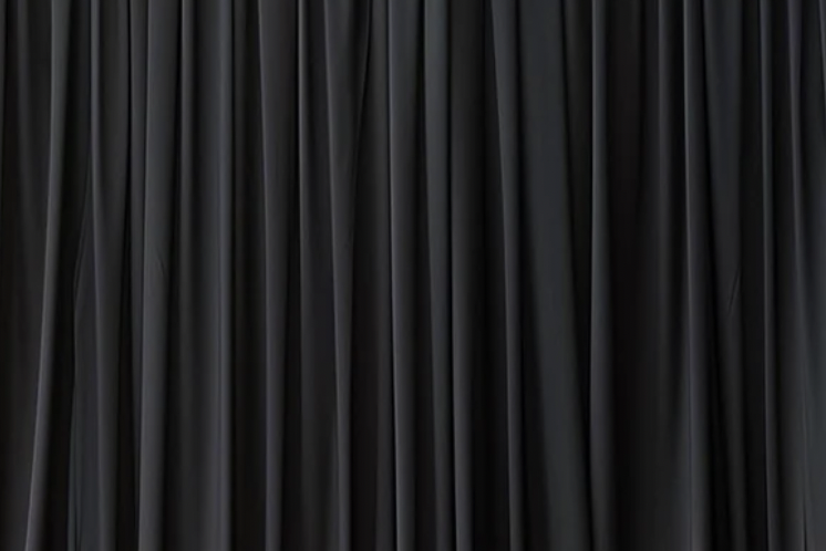 Flowy Black Drapes