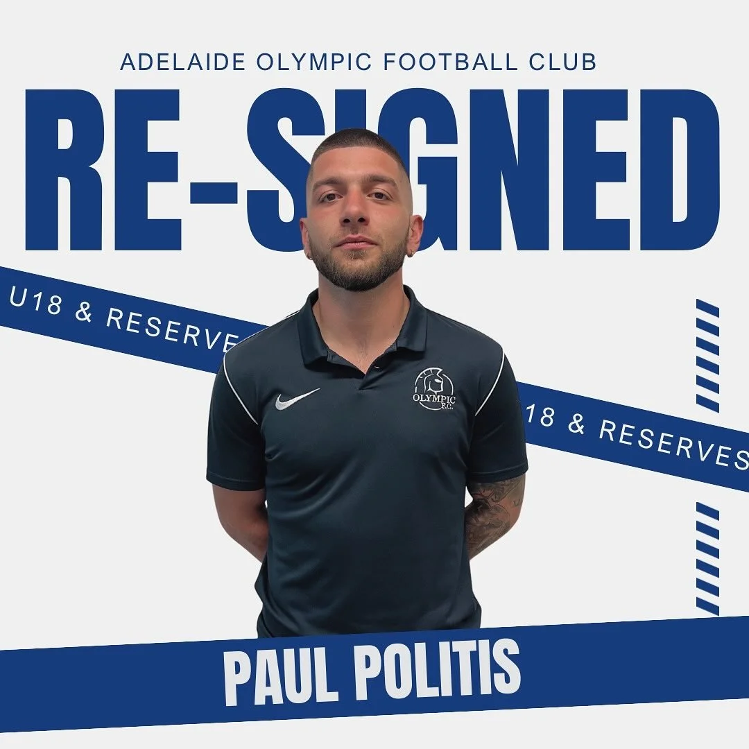 Paul Politis to Lead Under 18s and Reserves in 2026