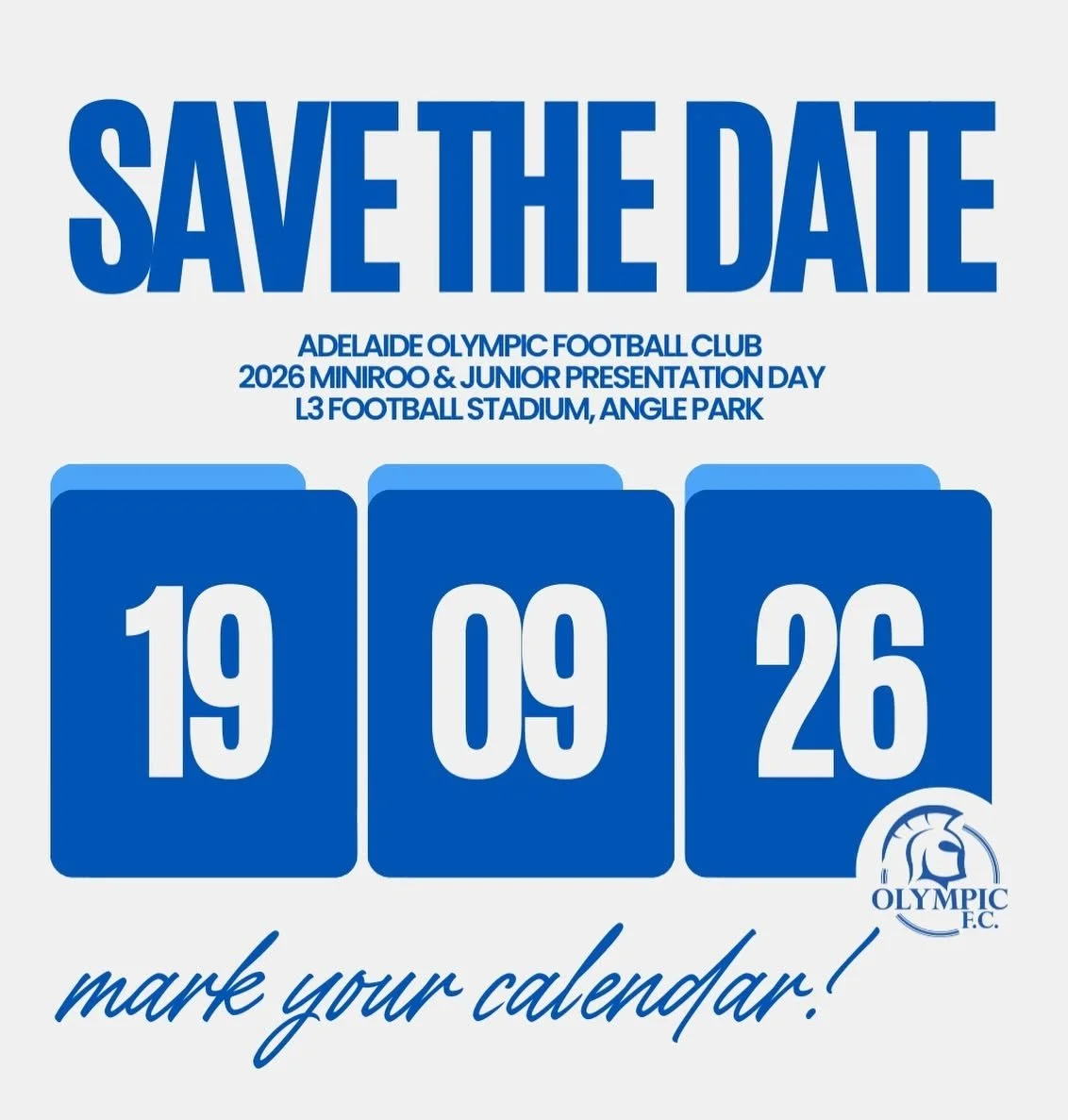 Save the Date: Celebrate Our 2026 MiniRoos &amp; Junior Season