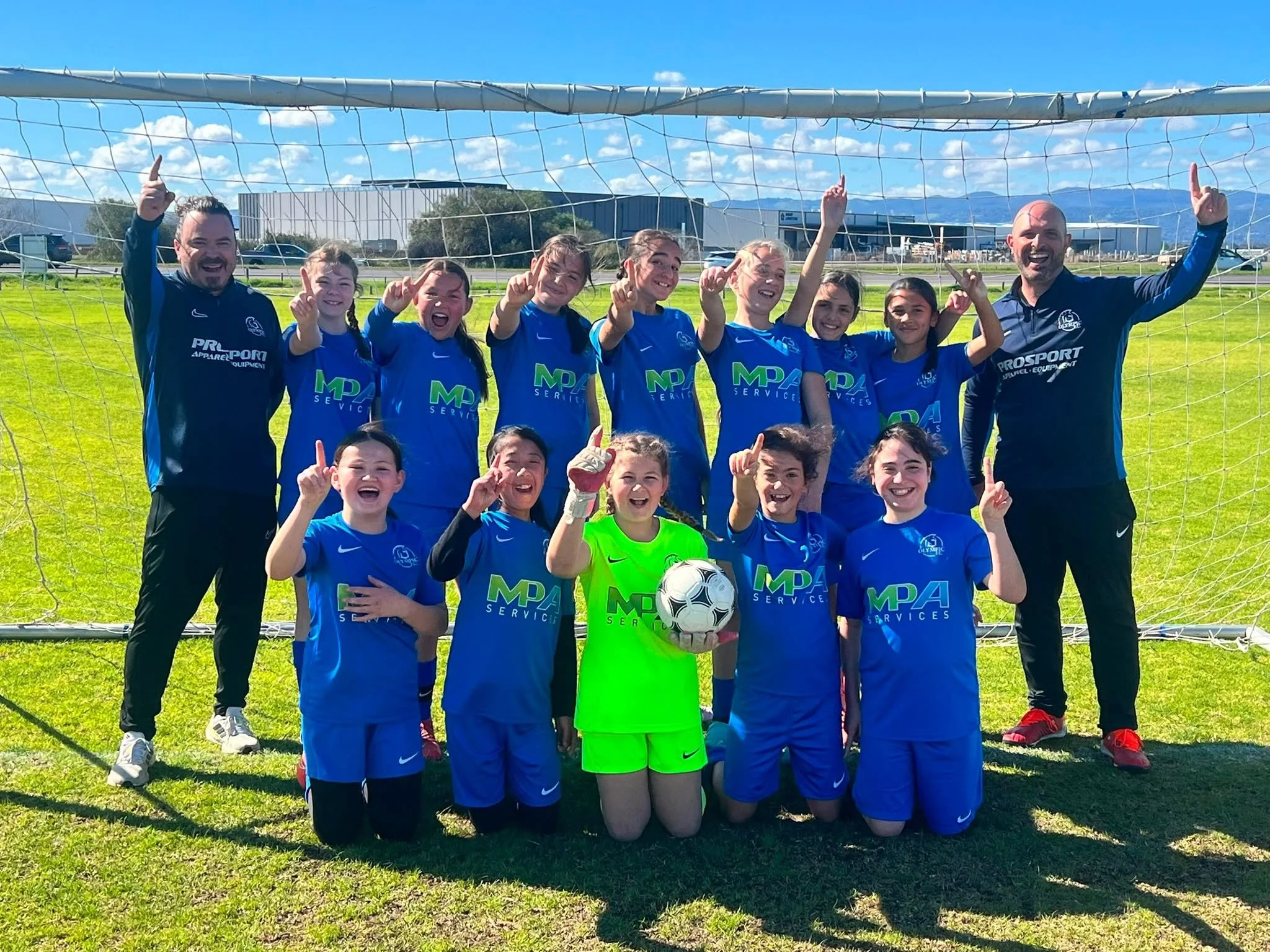 Under 12 Girls Crowned League Champions