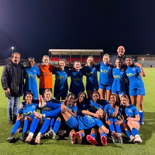 Under 15 Girls Crowned League Champions