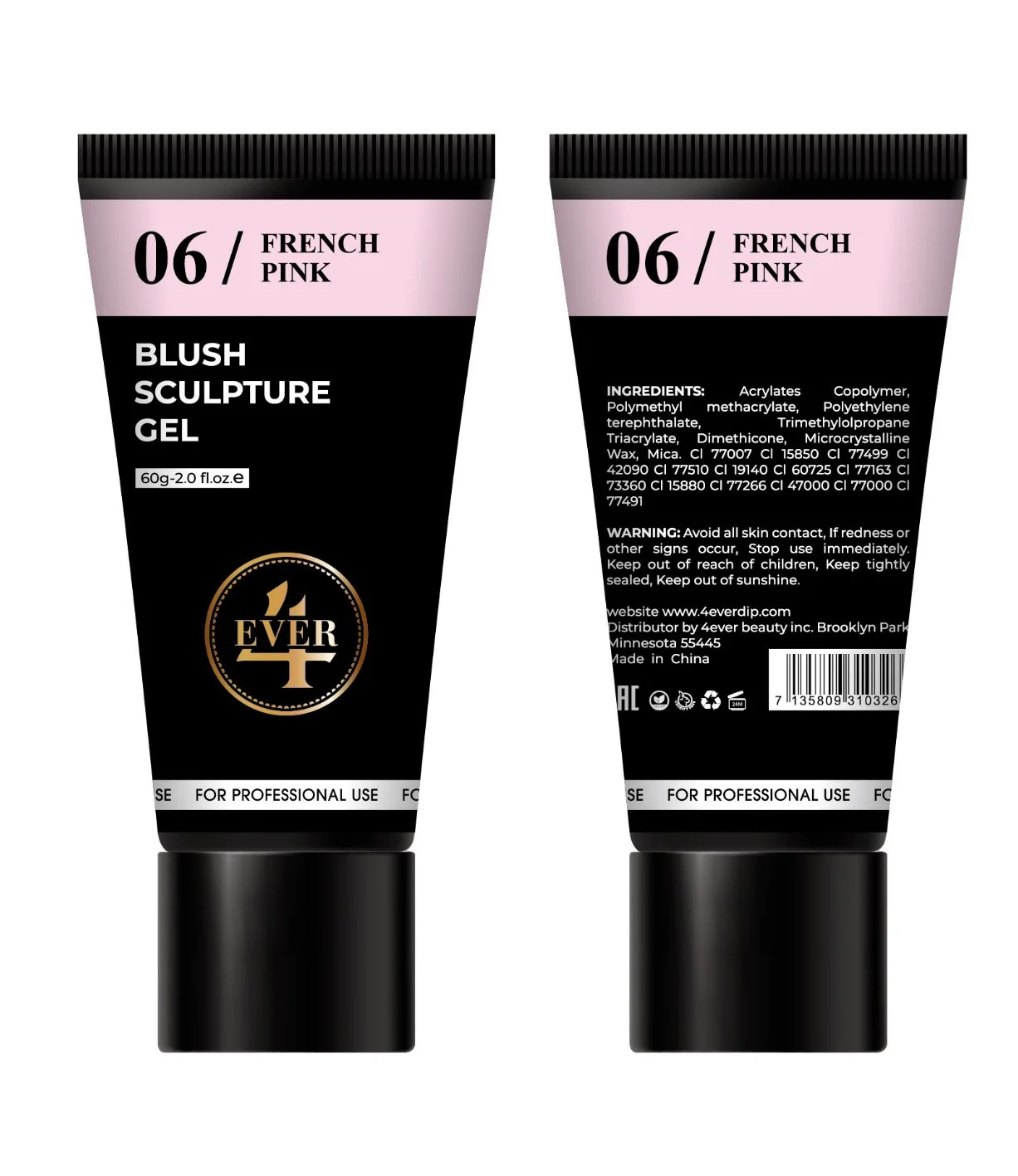 BLUSH SCULPTURE GEL 06 - FRENCH PINK
