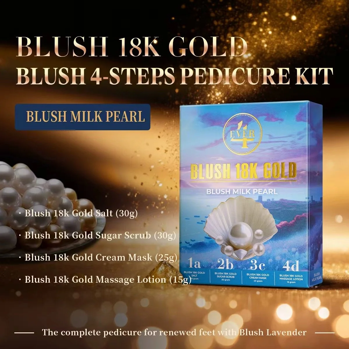 Blush 18K Gold - Milk Pearl