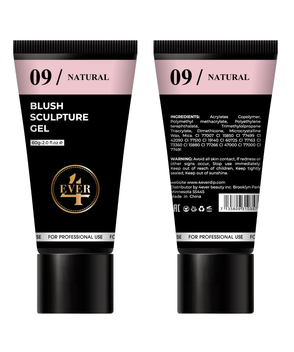 BLUSH SCULPTURE GEL 09 - NATURAL