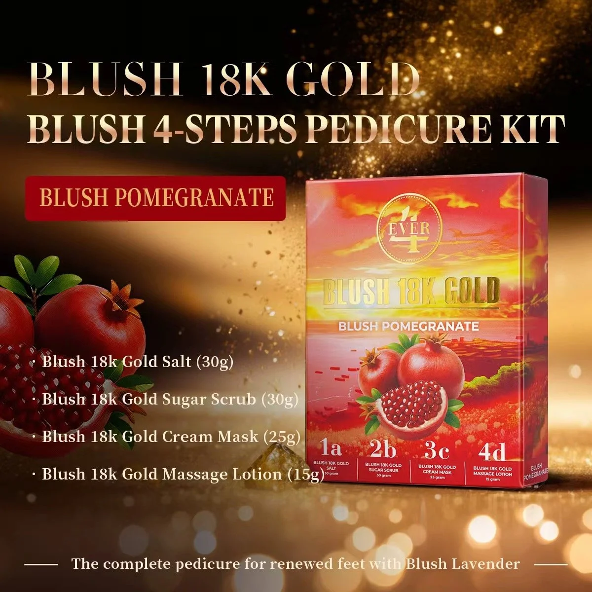 Blush 18K Gold - Pomegranate