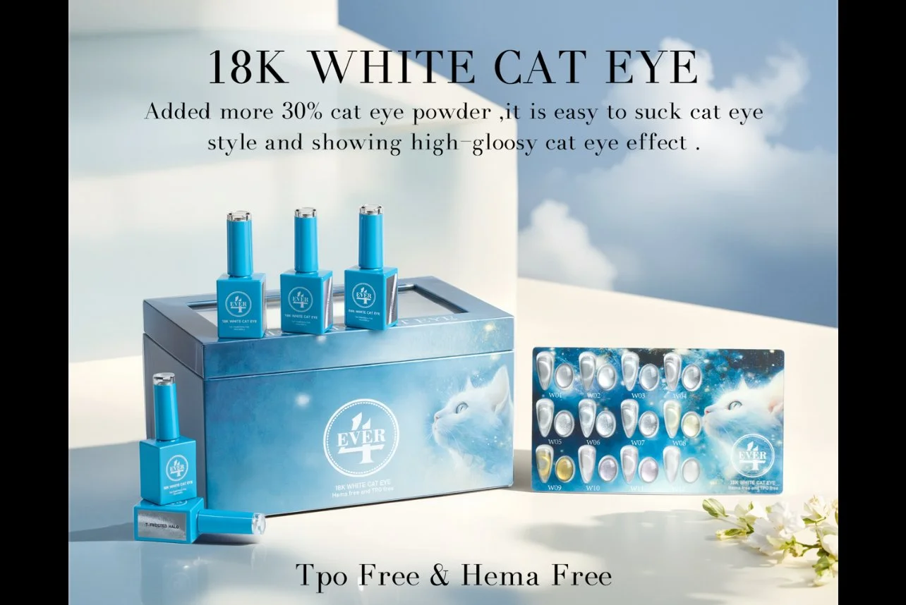 18K WHITE CATEYE COLLECTION