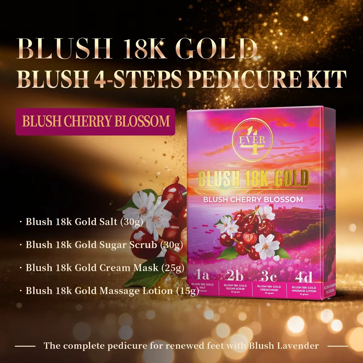 Blush 18K Gold - Cherry Blossom
