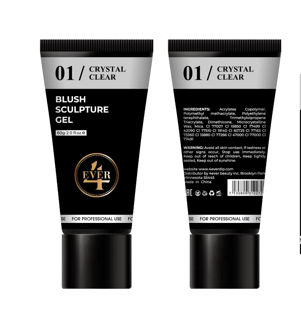 BLUSH SCULPTURE GEL 01 - CRYSTAL CLEAR