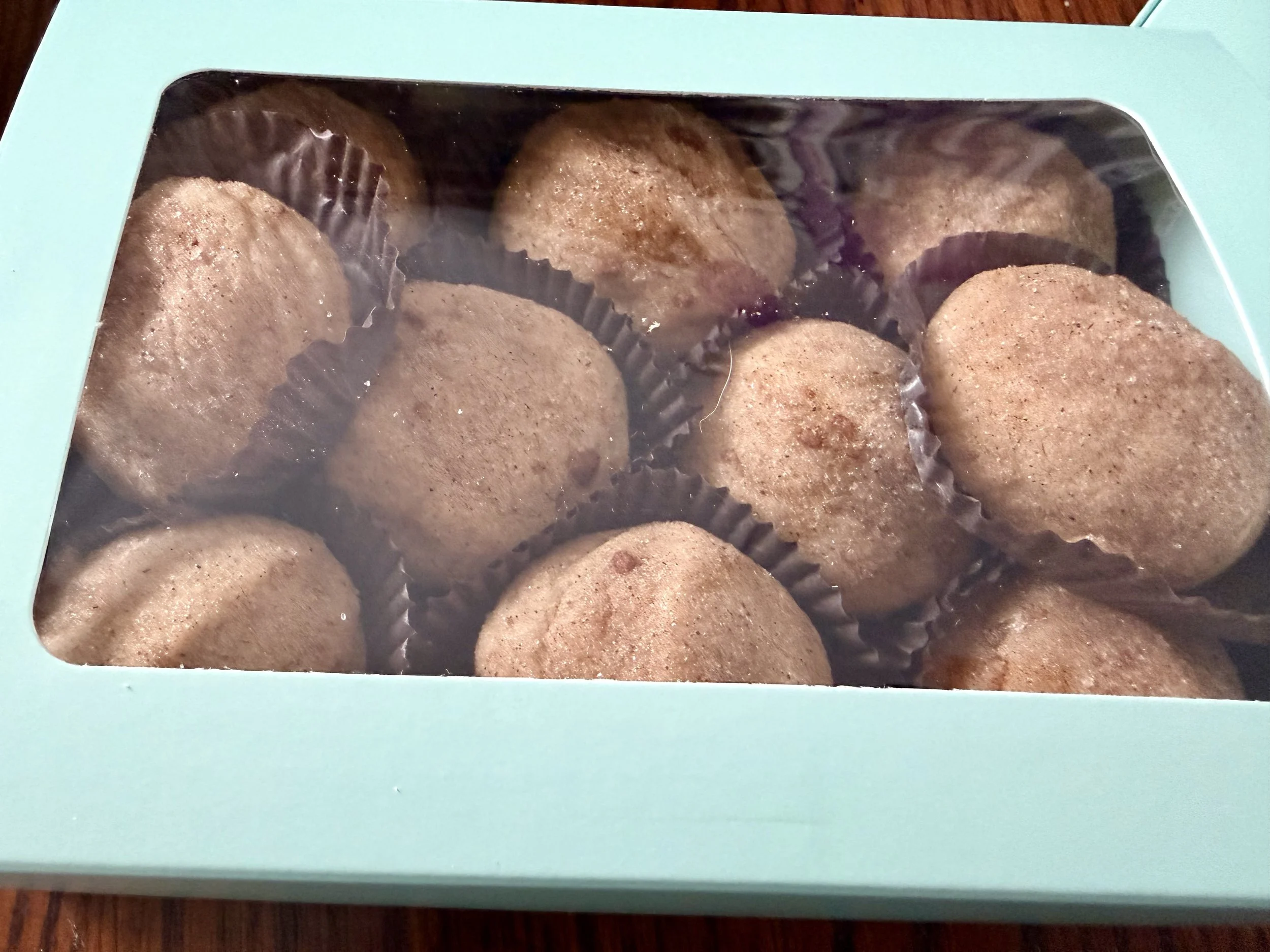 Box of 18 home-baked cookies from Wisconsin cottage bakery Twelve Moons Baking LLC