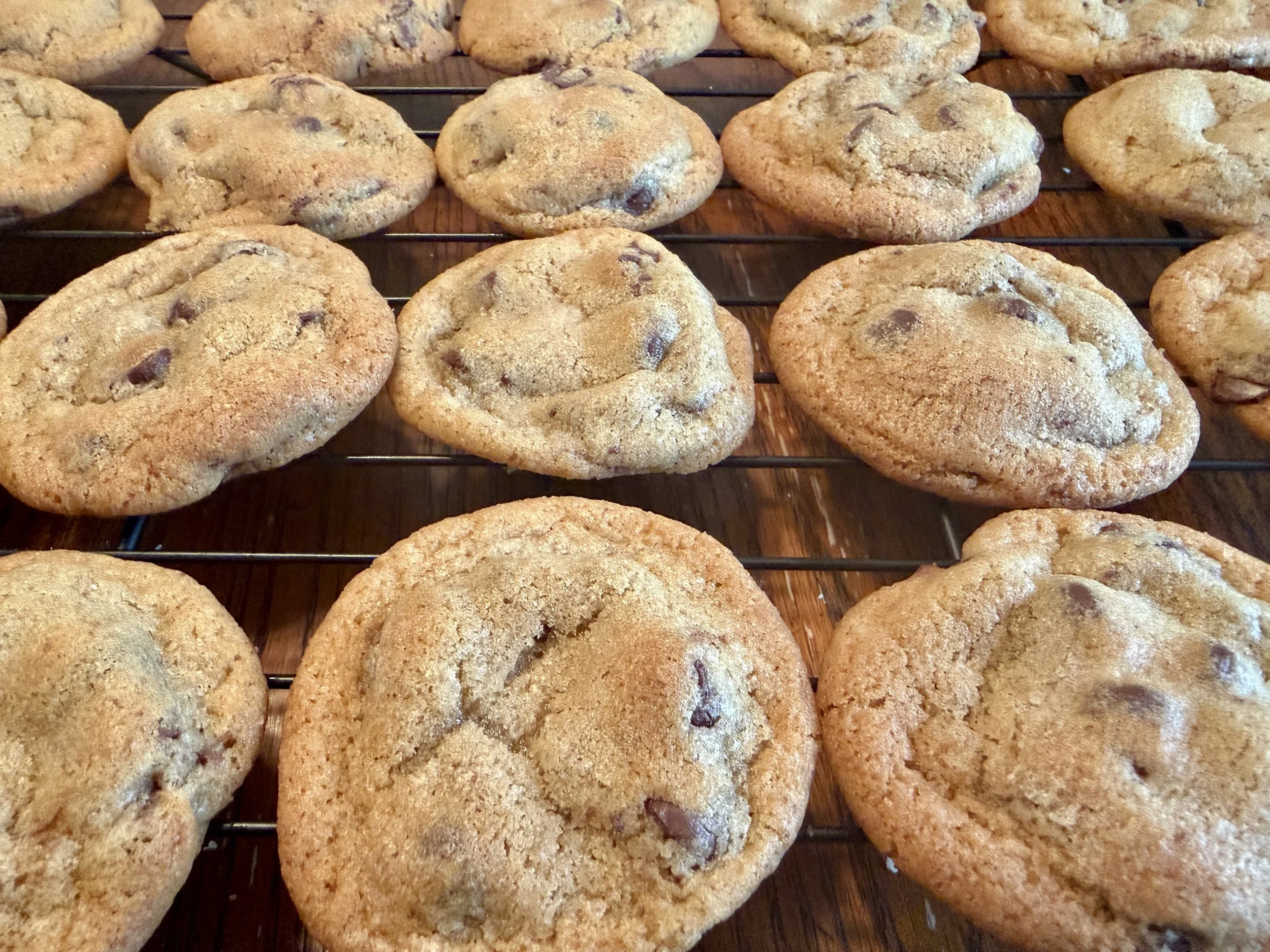Chocolate Chip cookies made by Wisconsin Cottage Bakery Twelve Moons Baking