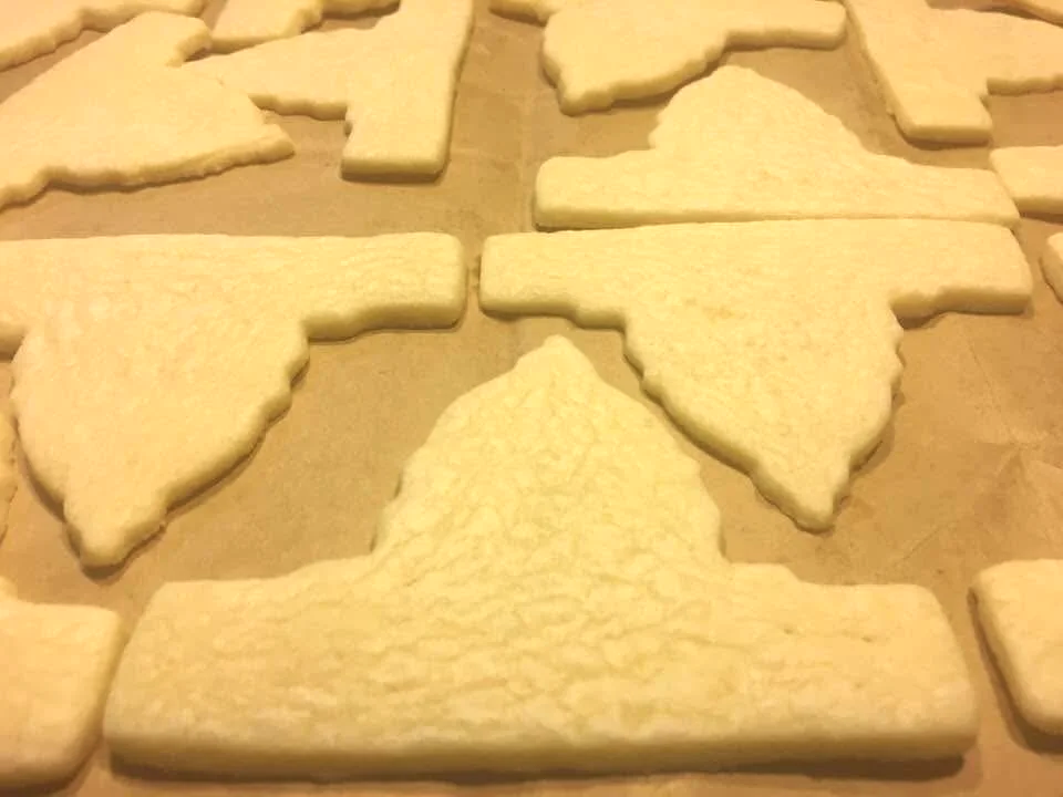 Cut-Out cookies made by Wisconsin Cottage Bakery Twelve Moons Baking