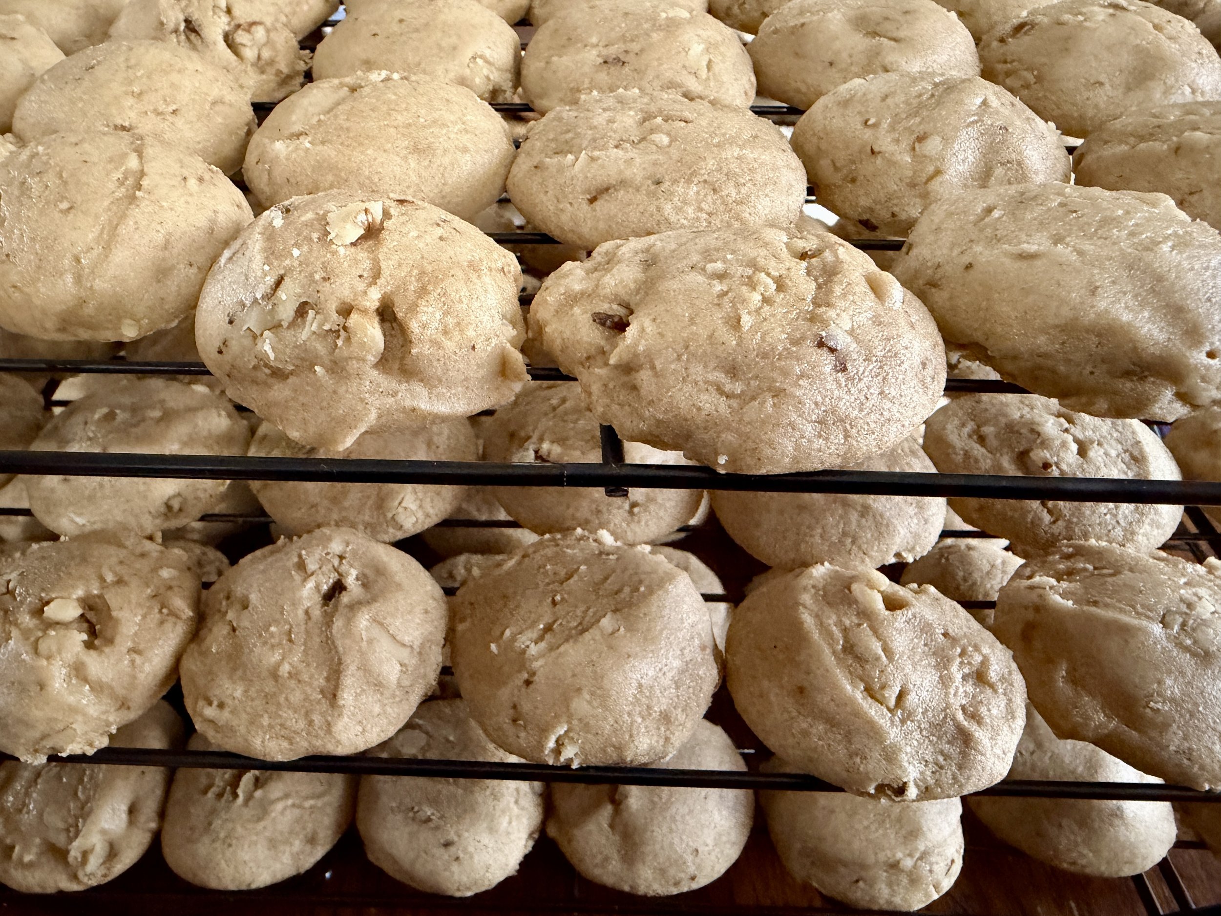 Honey Walnut cookies made by Wisconsin Cottage Bakery Twelve Moons Baking