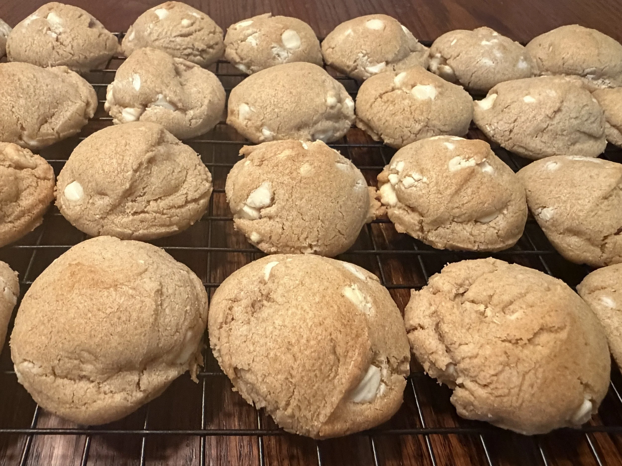 Home-baked Strawberries & Cream cookies from Wisconsin cottage bakery Twelve Moons Baking LLC