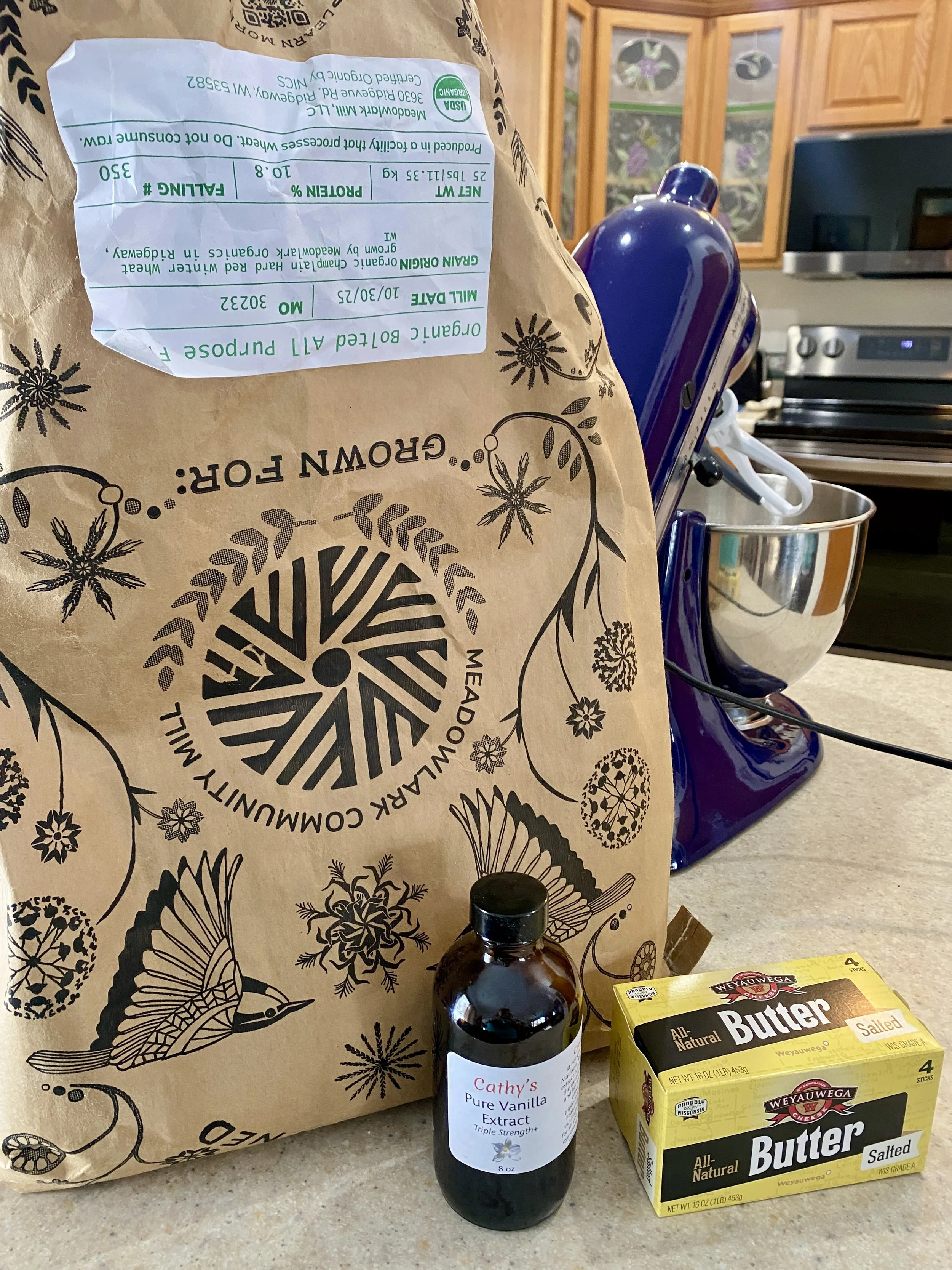 Locally sourced Wisconsin ingredients