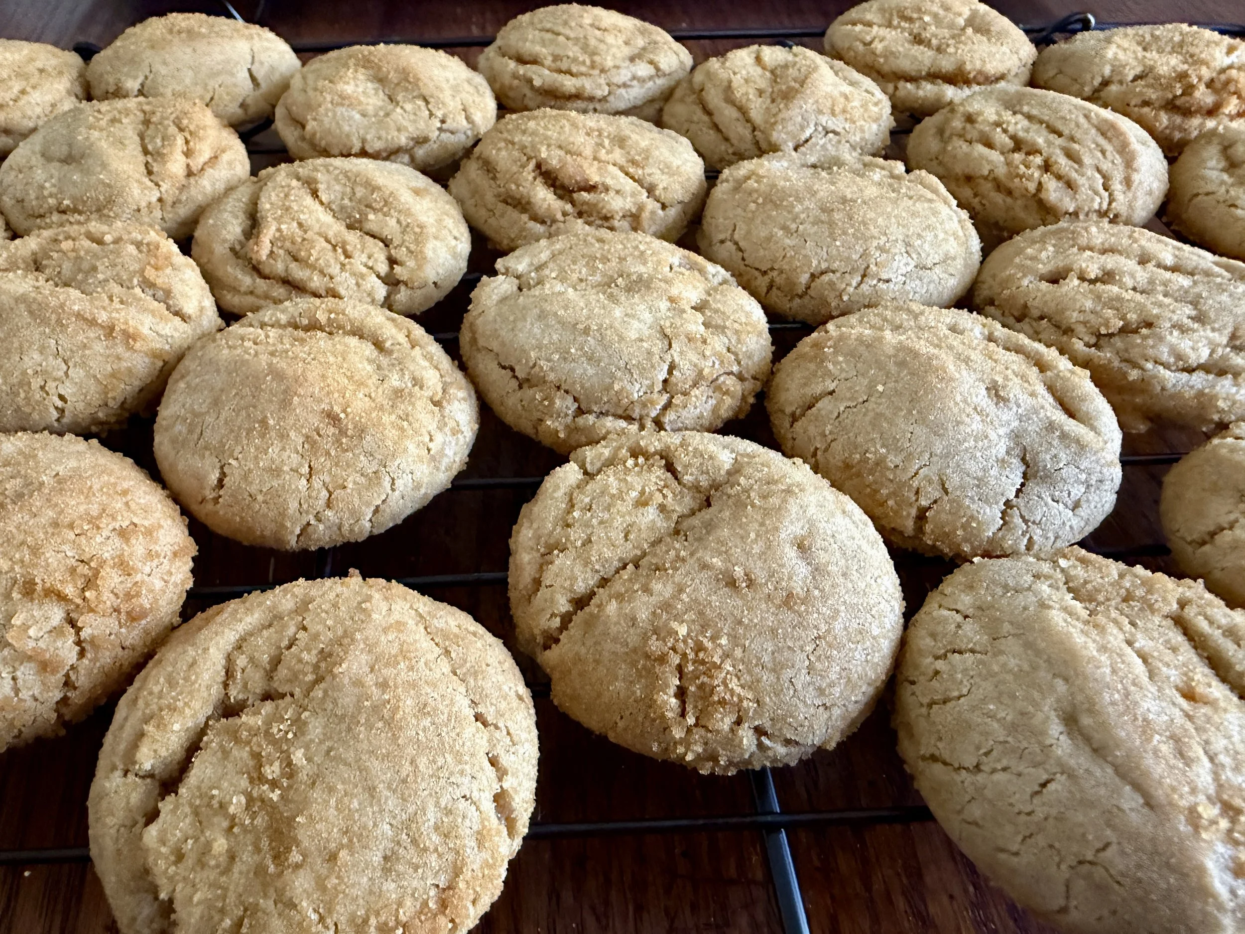 Wisconsin Maple Brown Sugar cookies made by Wisconsin cottage bakery Twelve Moons Baking, using locally sourced ingredients.