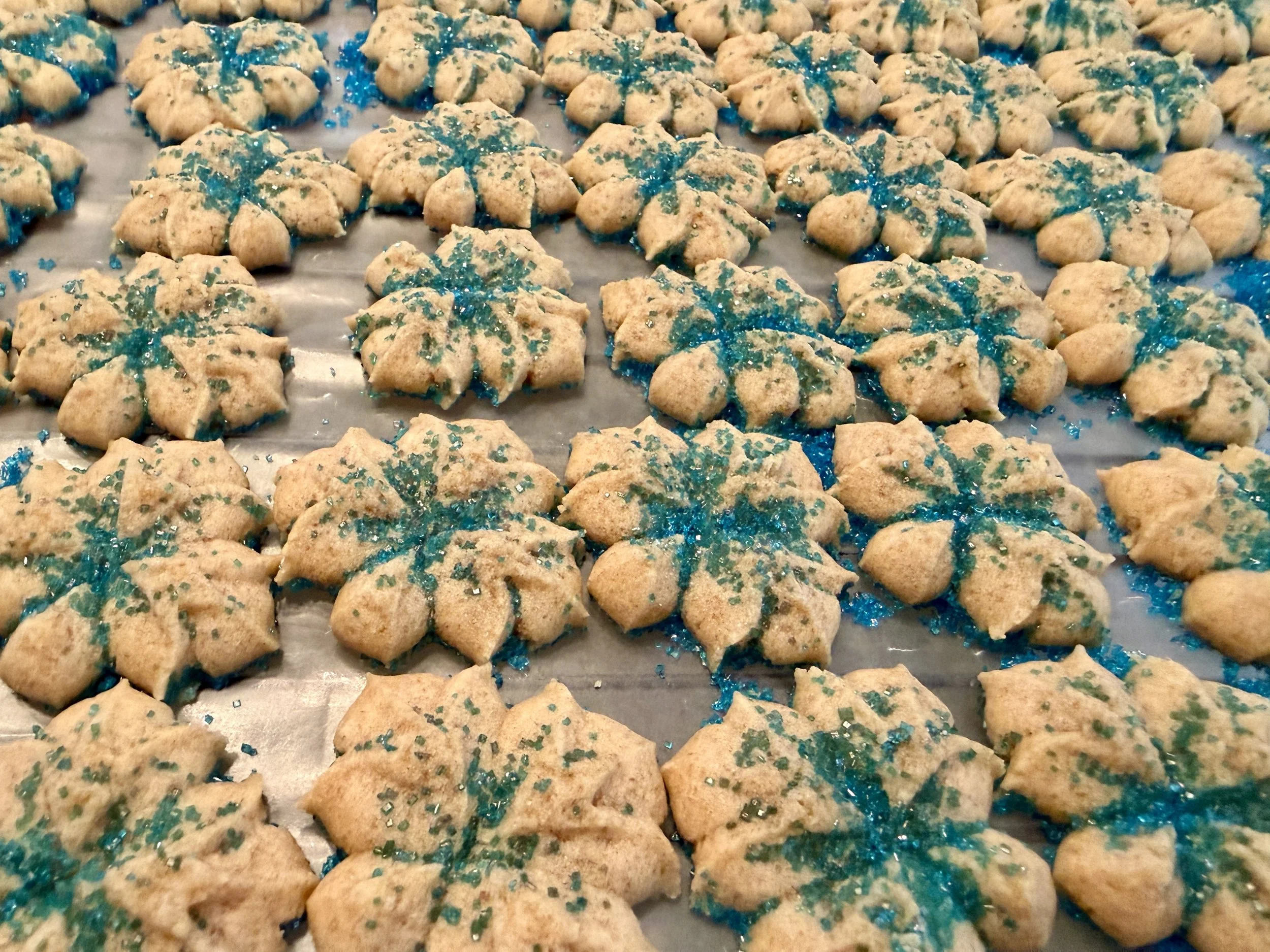 Cookies made by Wisconsin Cottage Bakery Twelve Moons Baking, featuring locally sourced ingredients.
