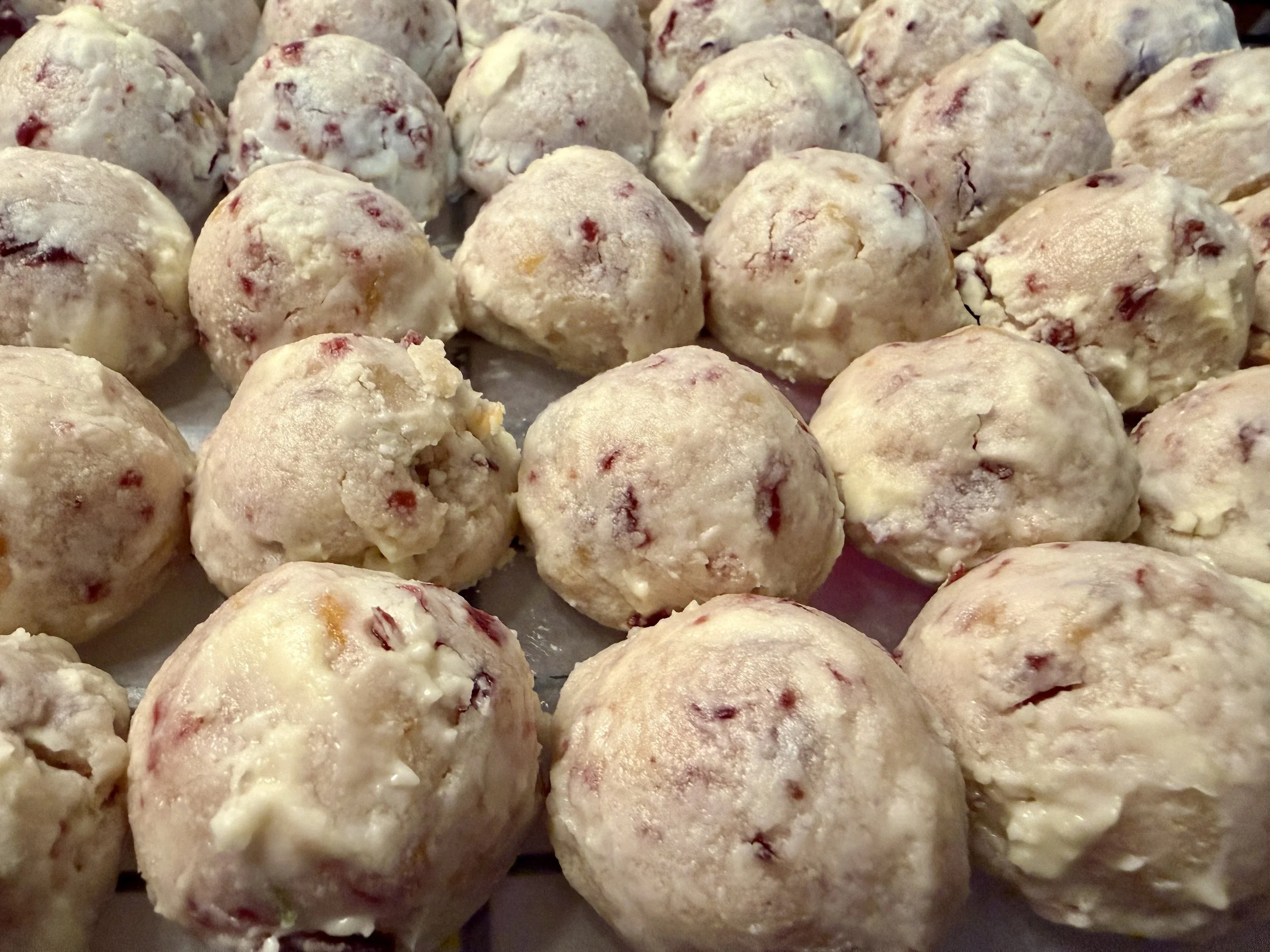 Special Order: Batch of Cranberry Citrus Wedding Cakes