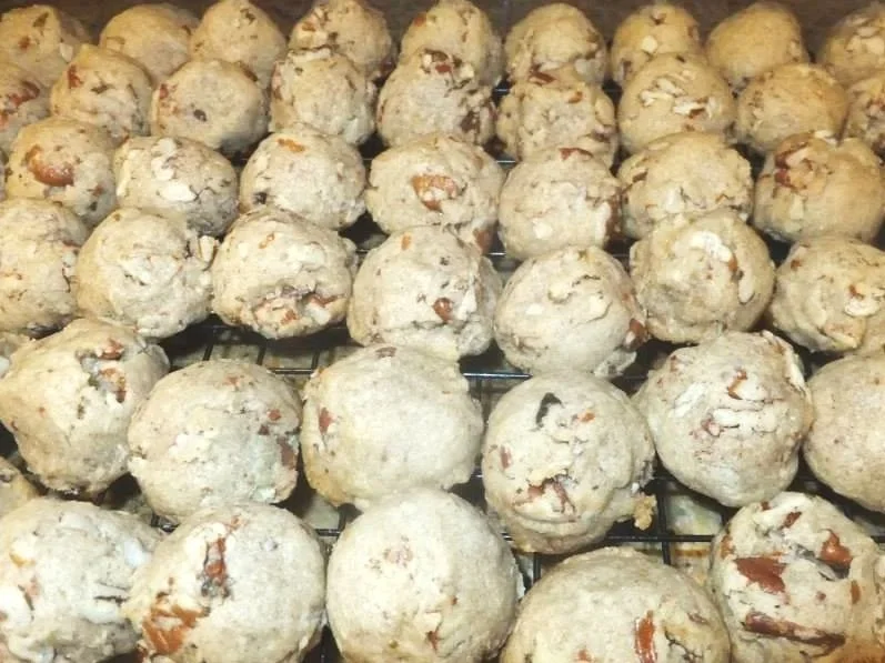 Pecan Shortbread cookies made by Wisconsin Cottage Bakery Twelve Moons Baking