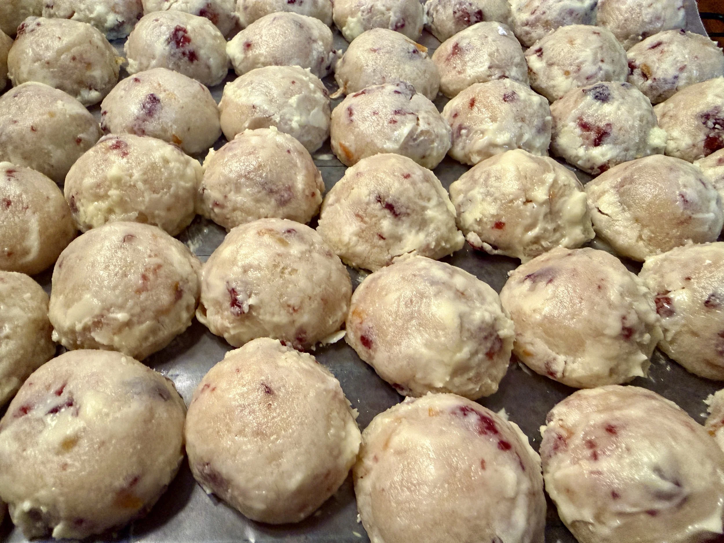 Special Order: Batch of Cranberry Orange Wedding Cakes