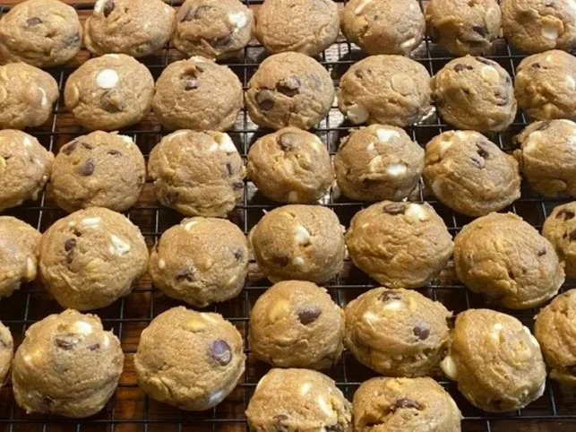 Butterscotch+Triple+Chip cookies made by Wisconsin Cottage Bakery Twelve Moons Baking