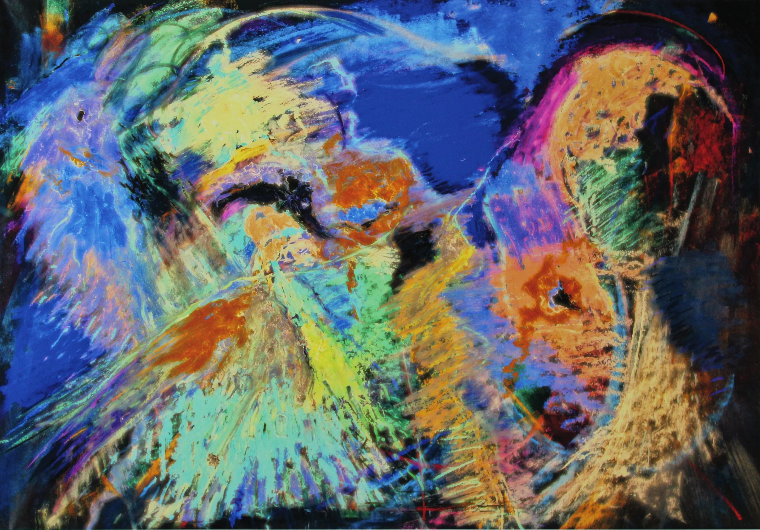 Clouds of Creation, digital drawing, dimensions variable, 2023.