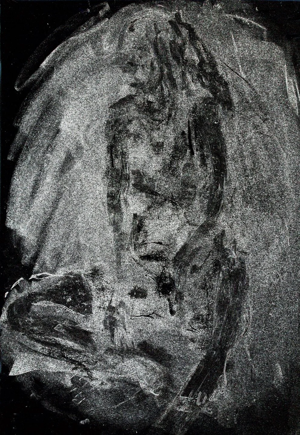 Cave Dweller, giclee print on paper, 118 x 80 cm, 2024.