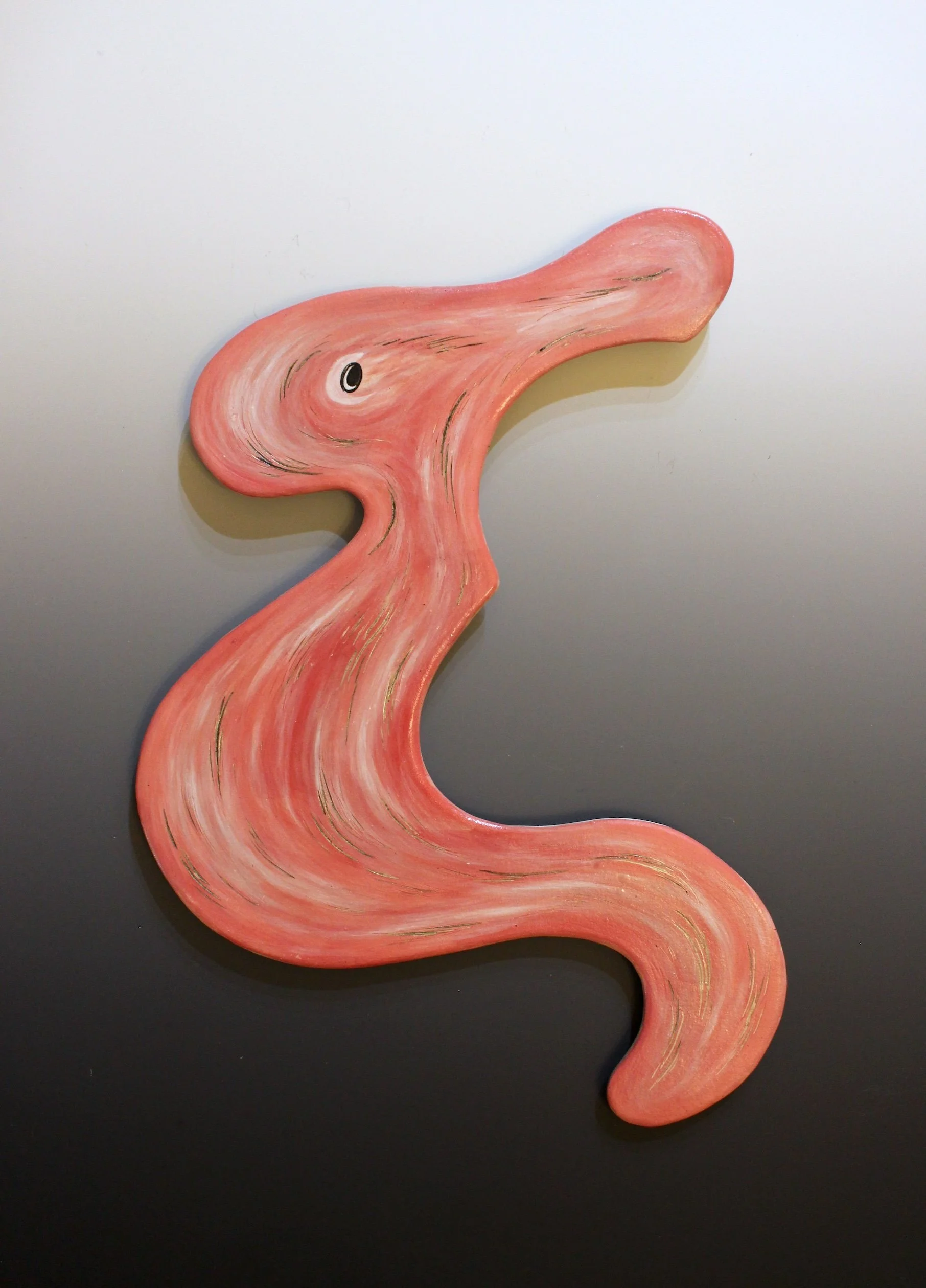 Love Grows No.5, ceramics, 18 x 13 x 1 in, 2025