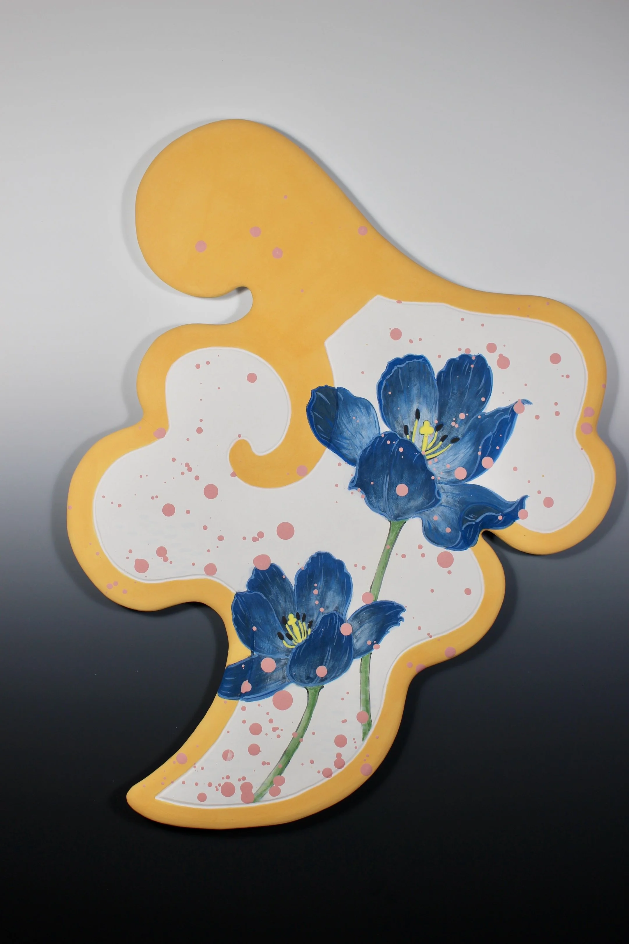 Love Grows No.26, ceramics, 20 x 15 x 1 in, 2025