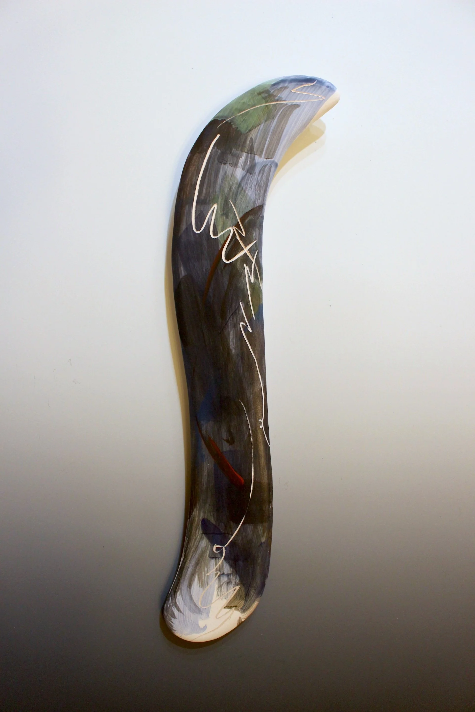 Love Grows No.13, ceramics, 19 x 5 x 1 in, 2025