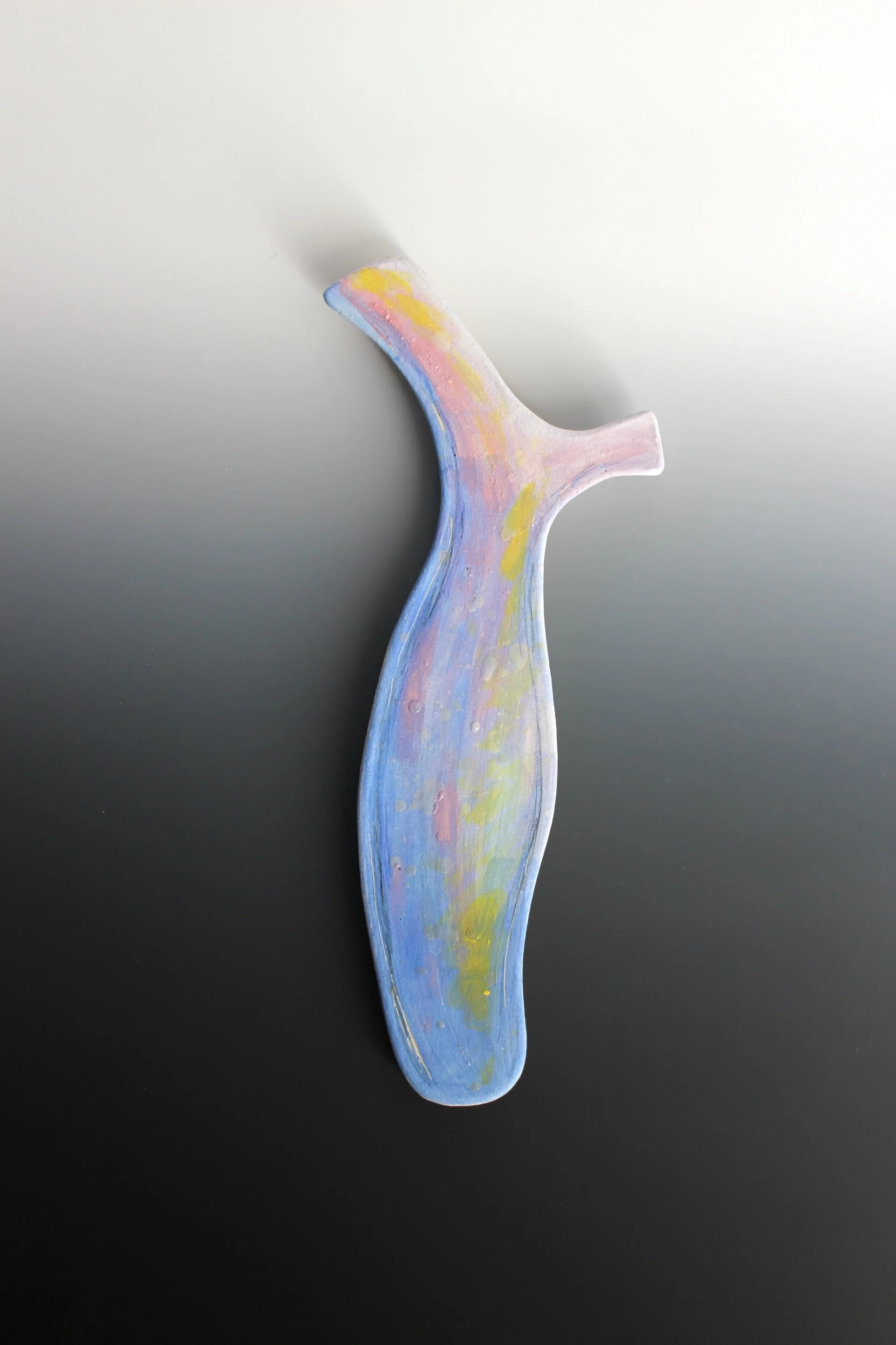 Love Grows No.14, ceramics, 16 x 6.5 x 1 in, 2025 