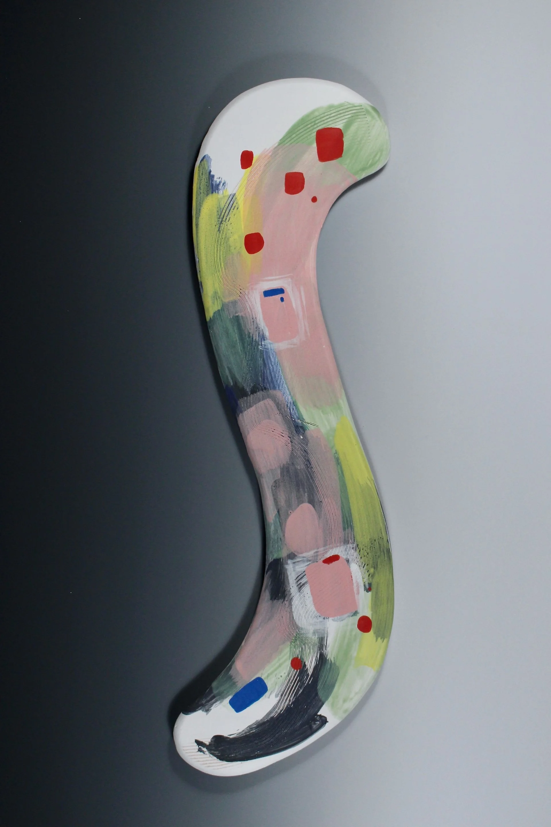 Love Grows No.22, ceramics, 20 x 7 x 1 in, 2025