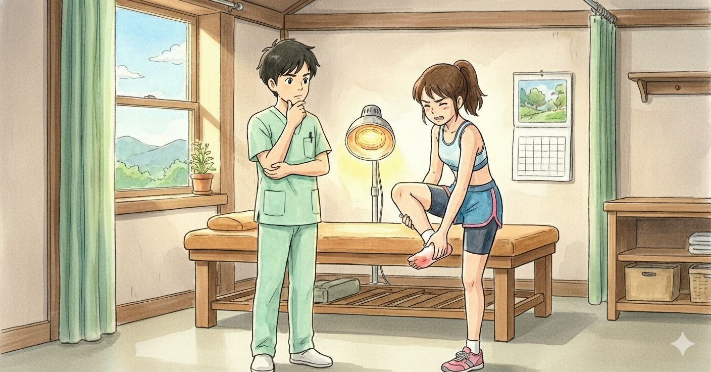 足底筋膜炎反覆發作？可能是「骨盆歪斜」惹的禍：35歲跑者案例分析與治療