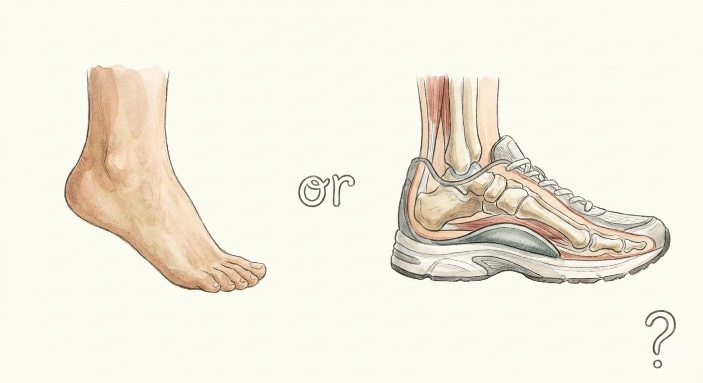 我們真的需要穿鞋嗎？從結構治療與演化觀點的角度對談