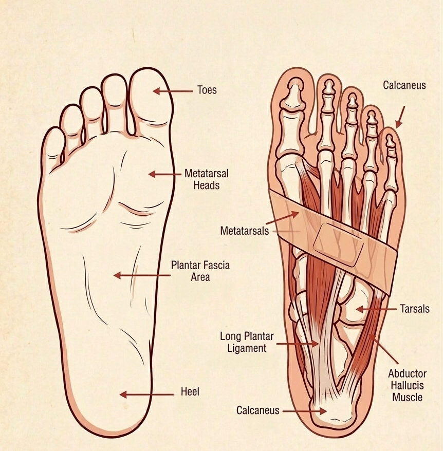 腳底肌肉到底在做什麼？赤足真的比較好？