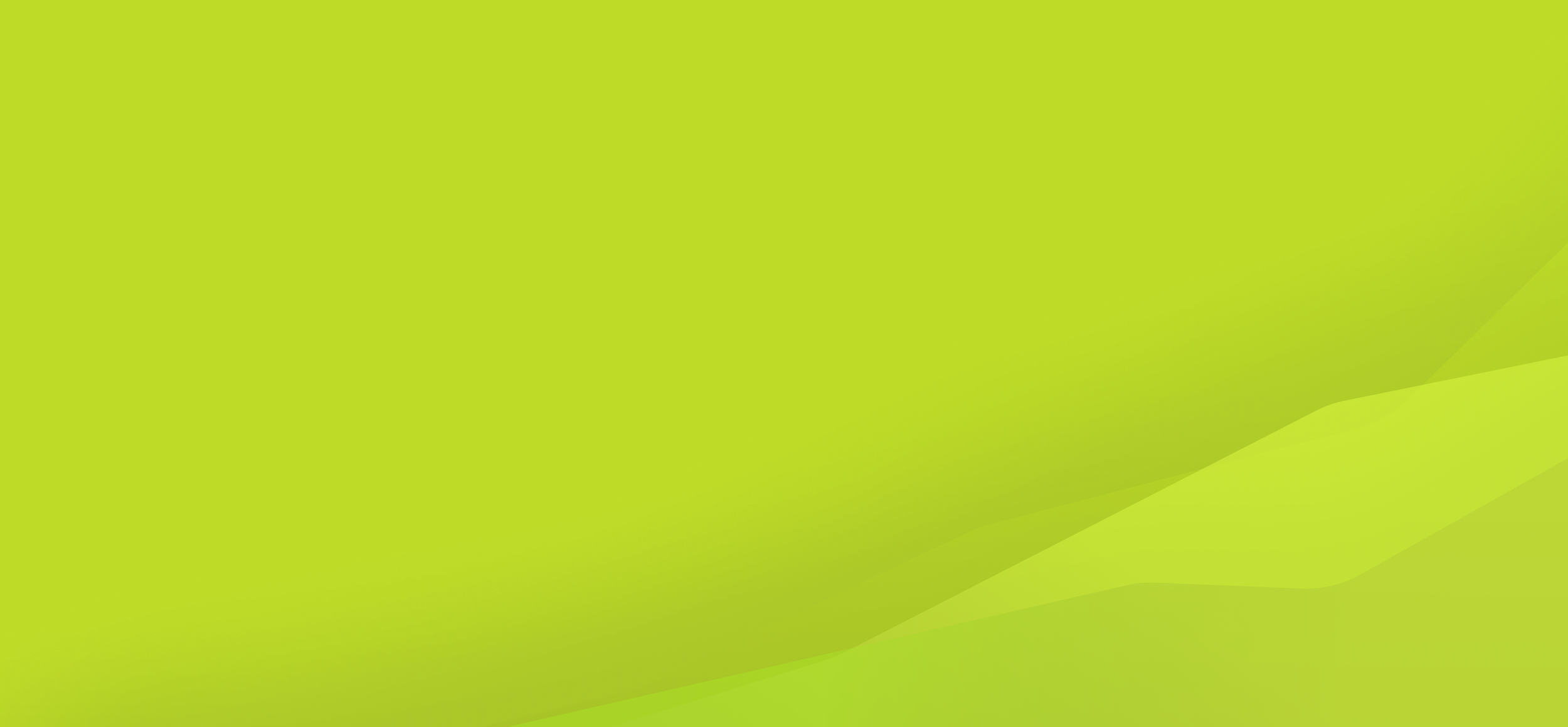 Abstract background with gradient shades of green and yellow.