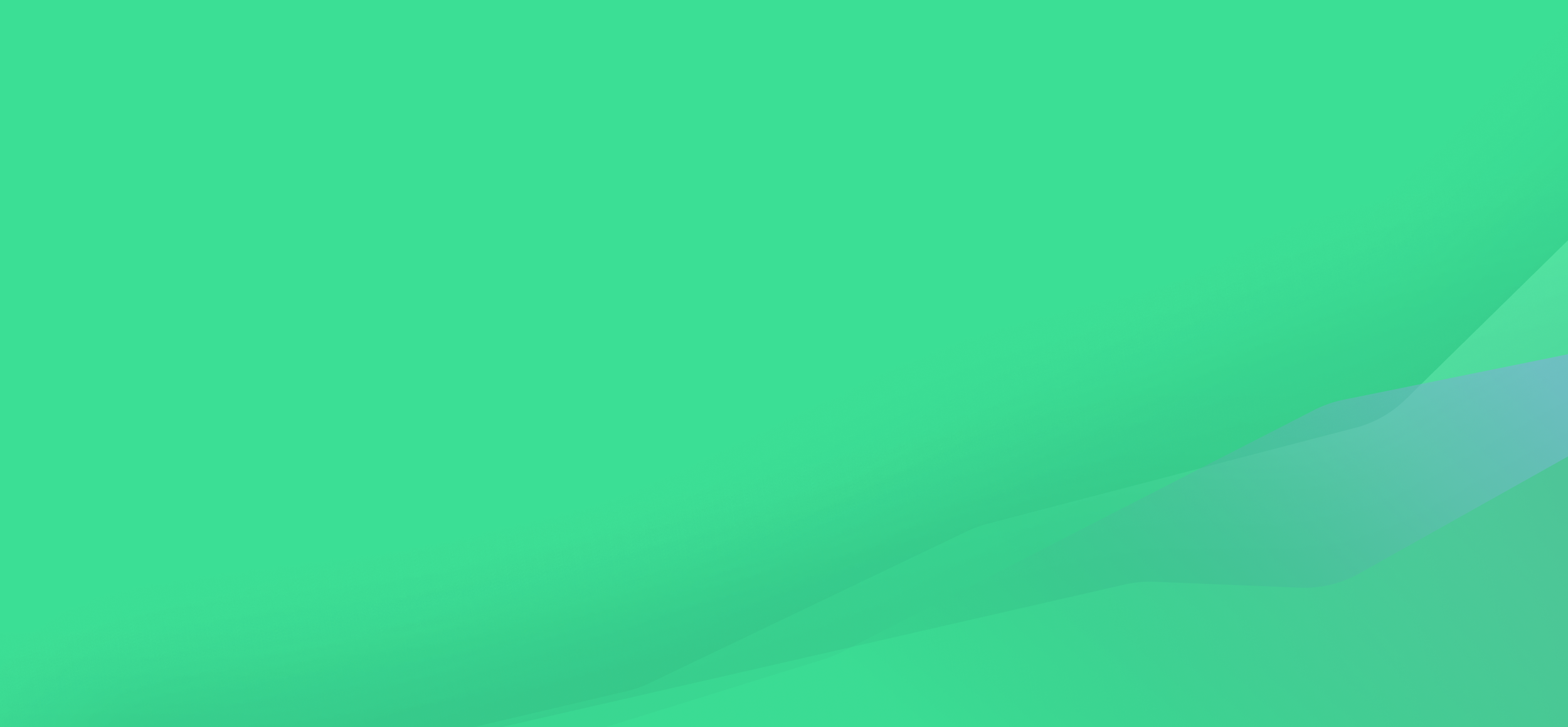 A solid teal background with gradient shading and subtle wave patterns.