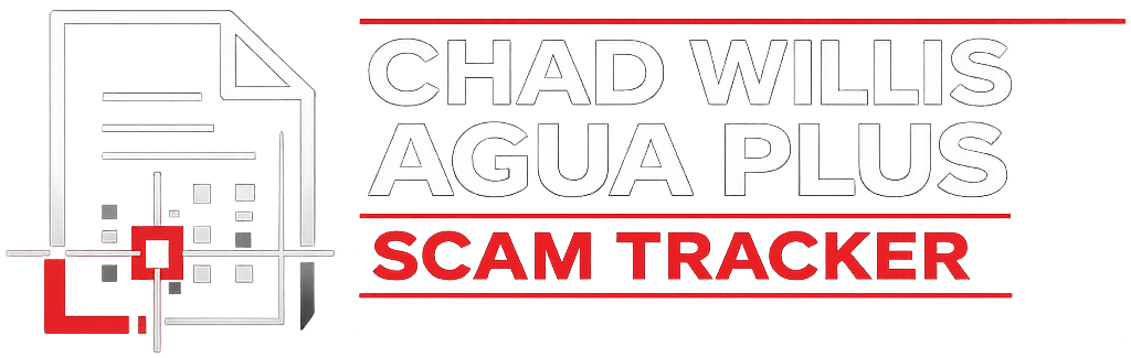 Chad Willis - Agua Plus - Scamtracker