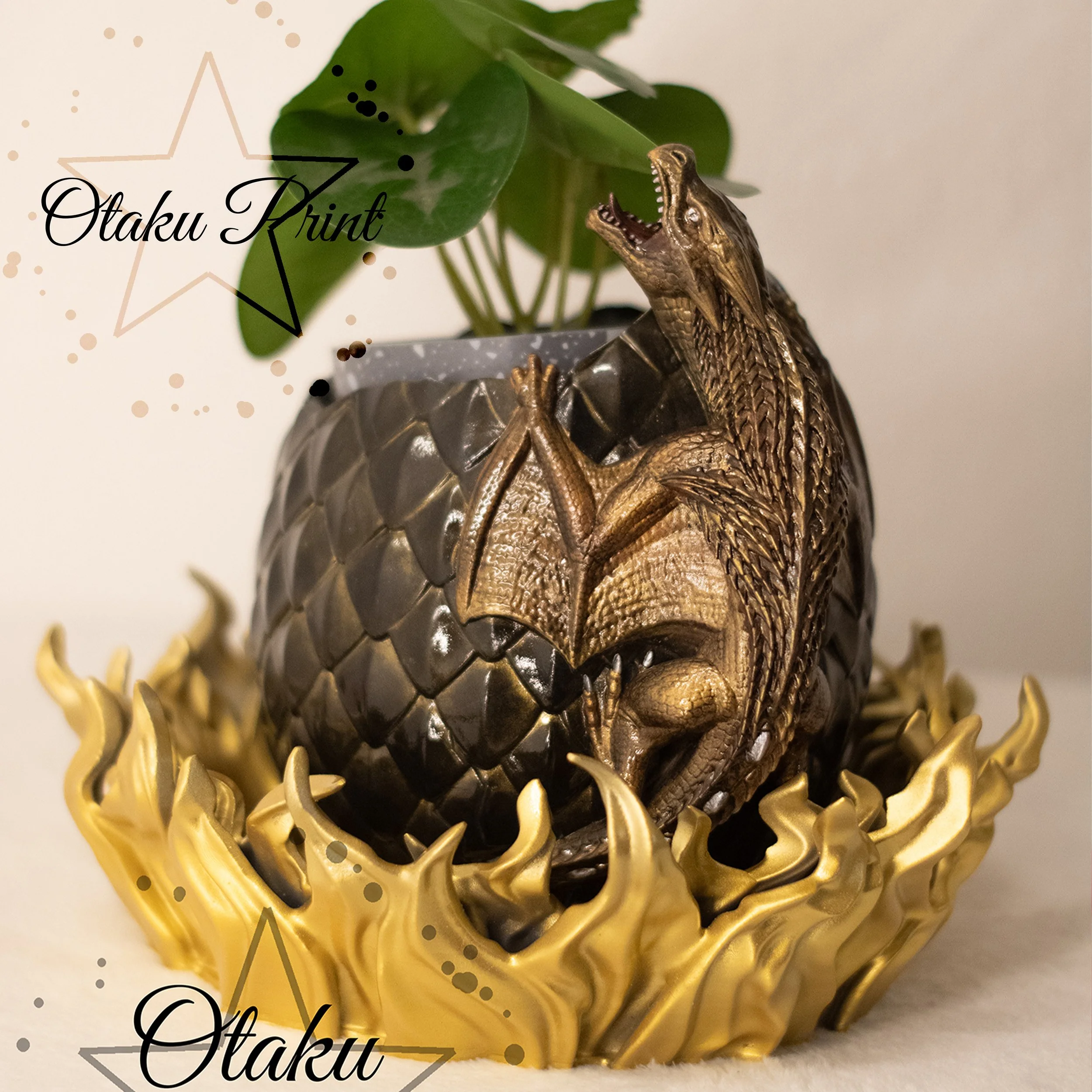 Drachenei Blumentopf