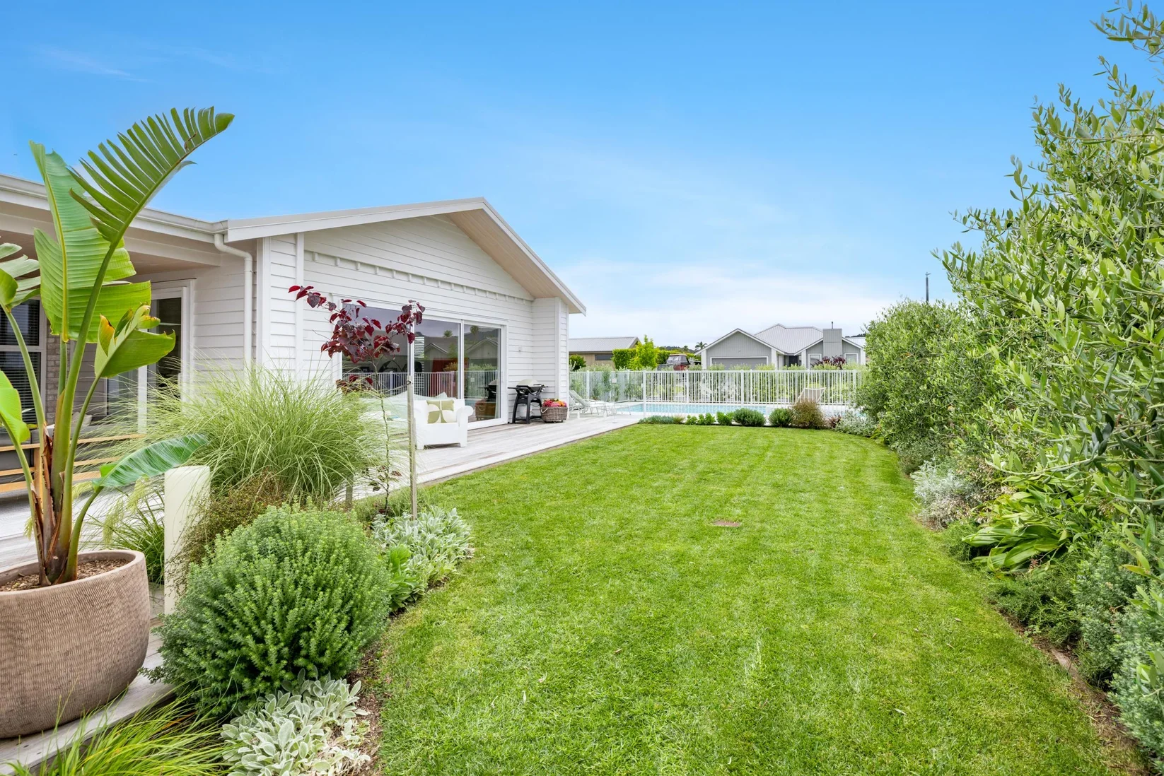 Another view of back garden at 46a Point Wells Road, Point Wells