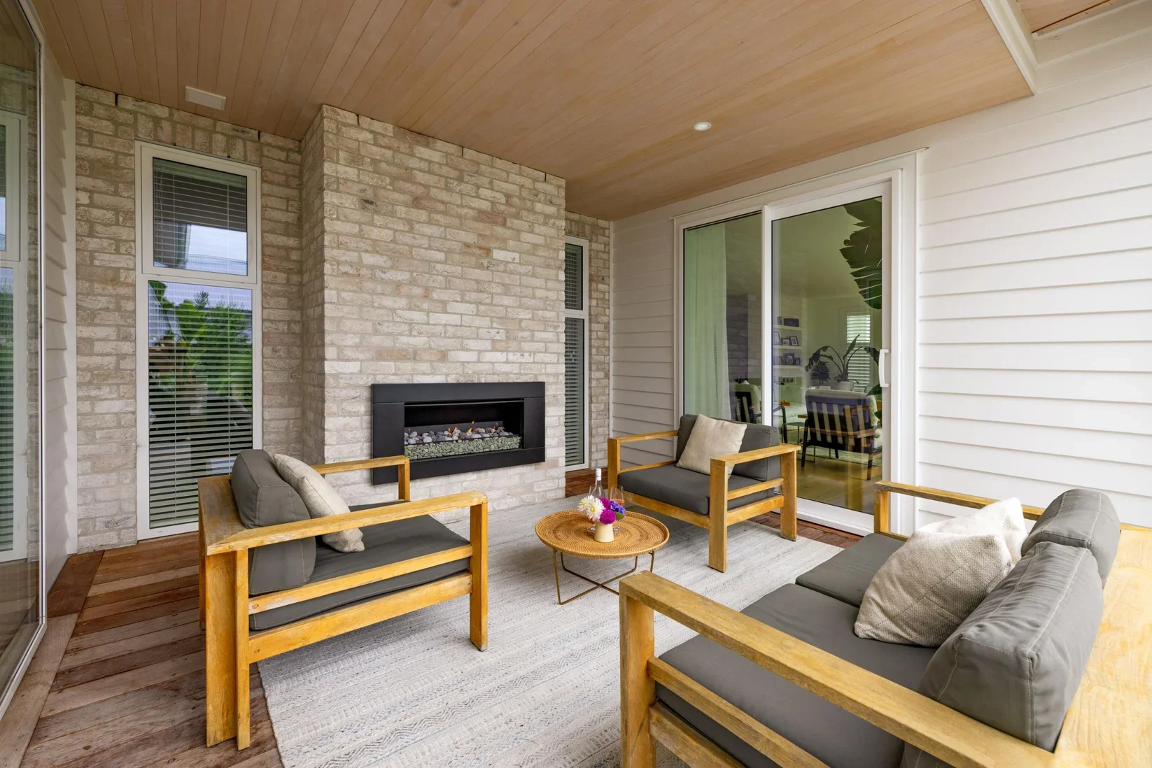 Fireplace at 46a Point Wells Road, Point Wells