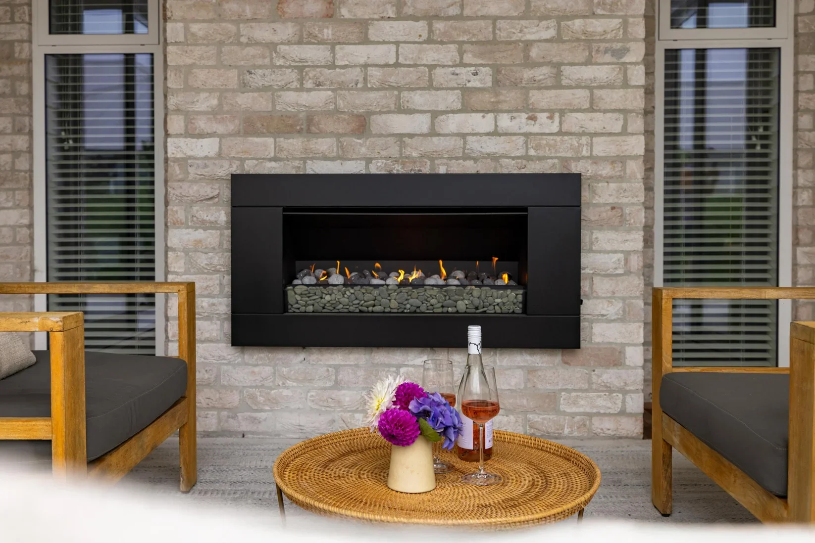 Second fireplace at 46a Point Wells Road, Point Wells