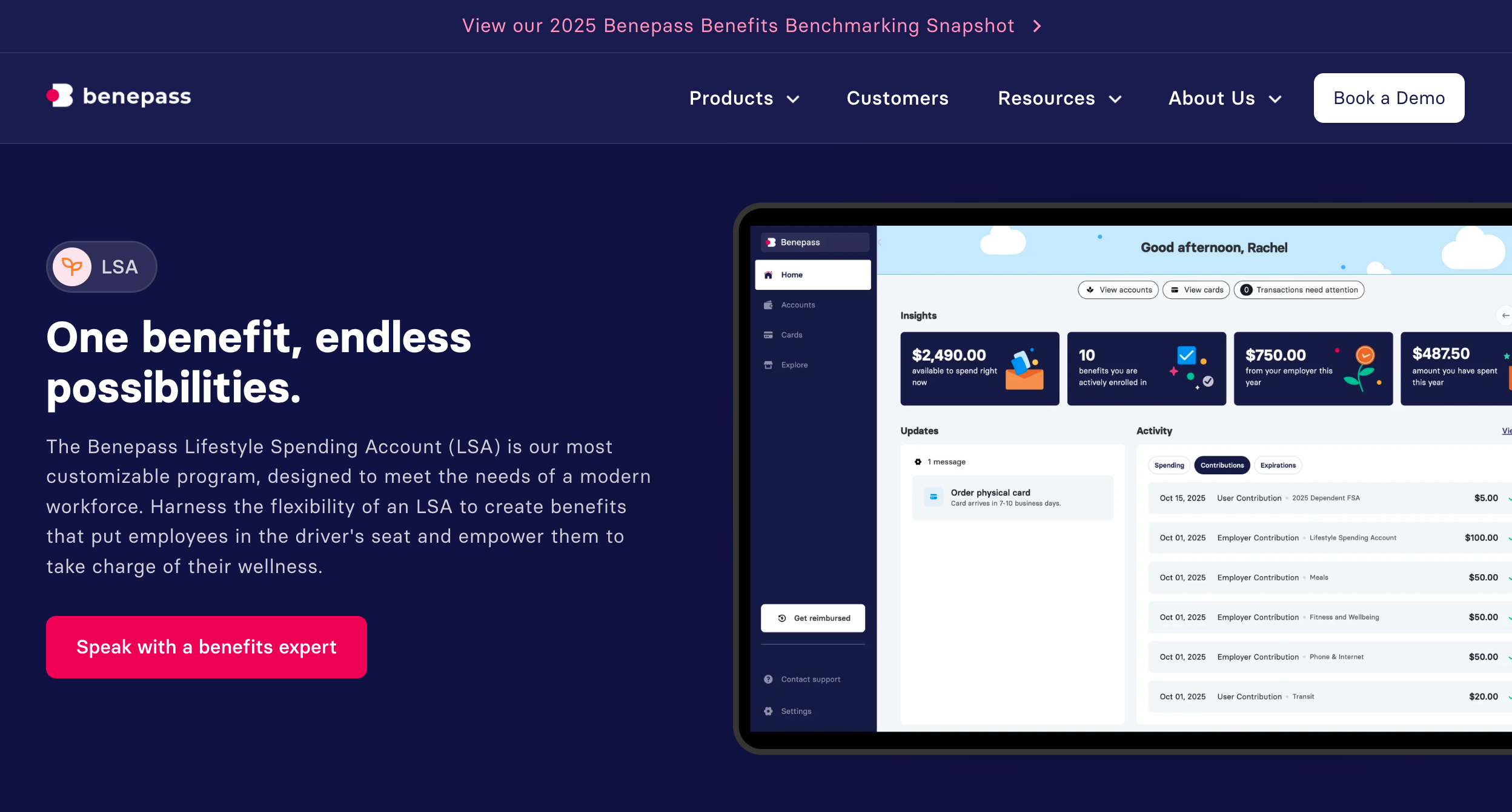 Benepass Category Pages