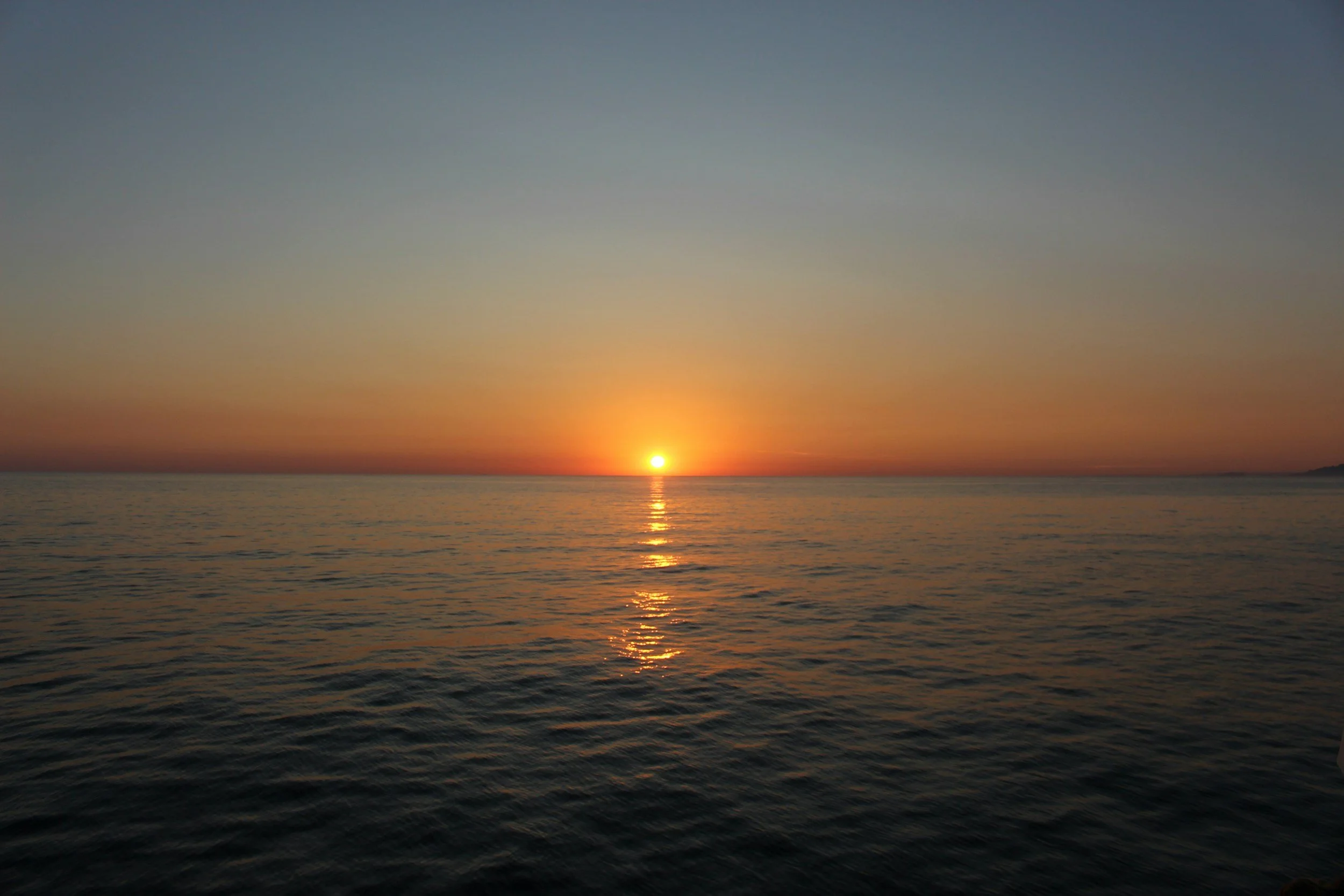 OCEAN SWIMS & SUNSETS