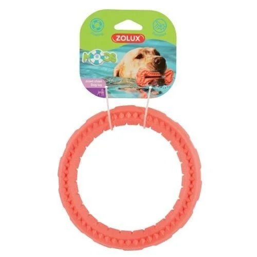  TPR Moos Toy Ring 17cm Coral $14.95