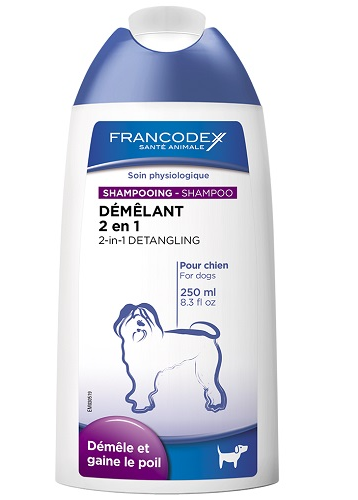  2 in 1 Detangling Shampoo Francodex 250ml $9.50