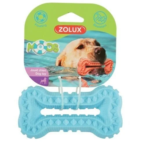  TPR Moos Toy Bone 16cm Blue $14.95