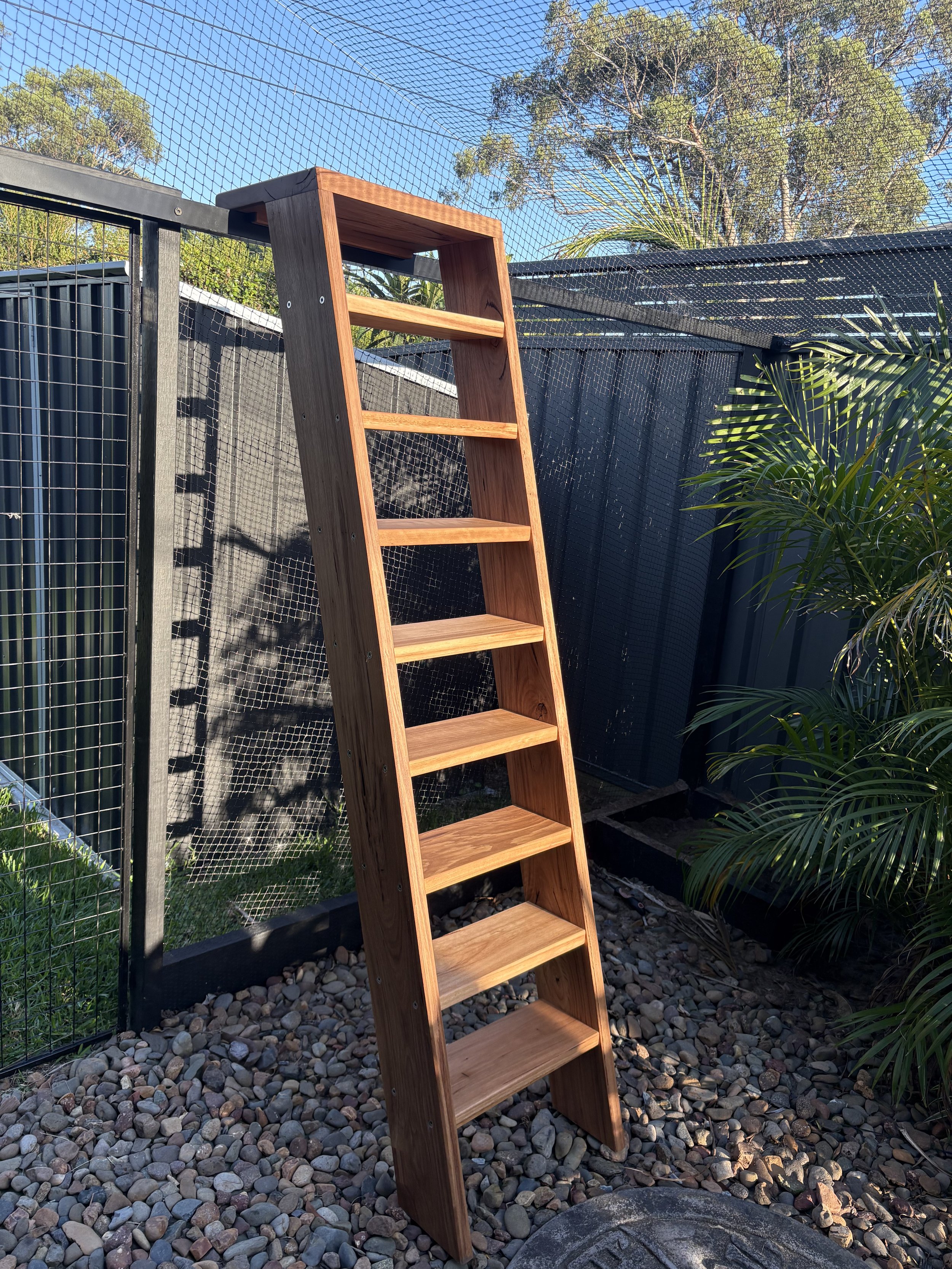 Hardwood ladder